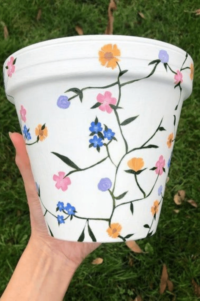 spring painted pot ideas
