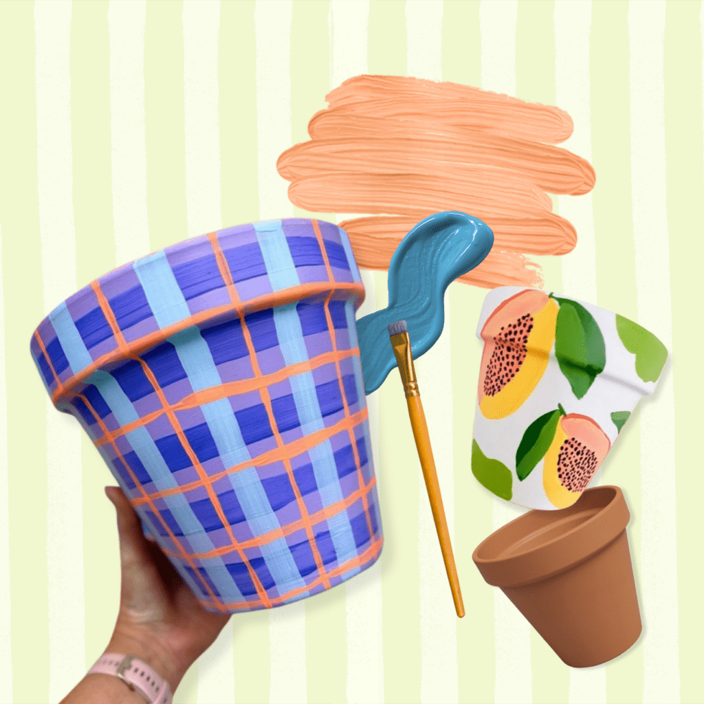 spring painted pot ideas