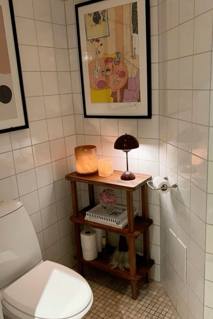 above toilet decor ideas