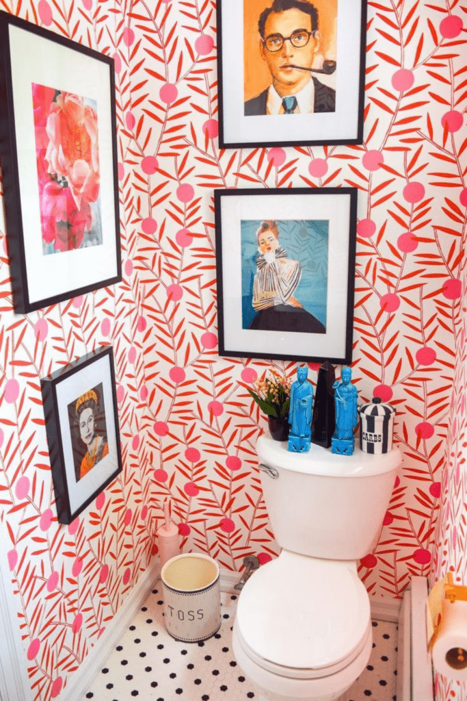 above toilet decor ideas