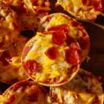 homemade bagel bites