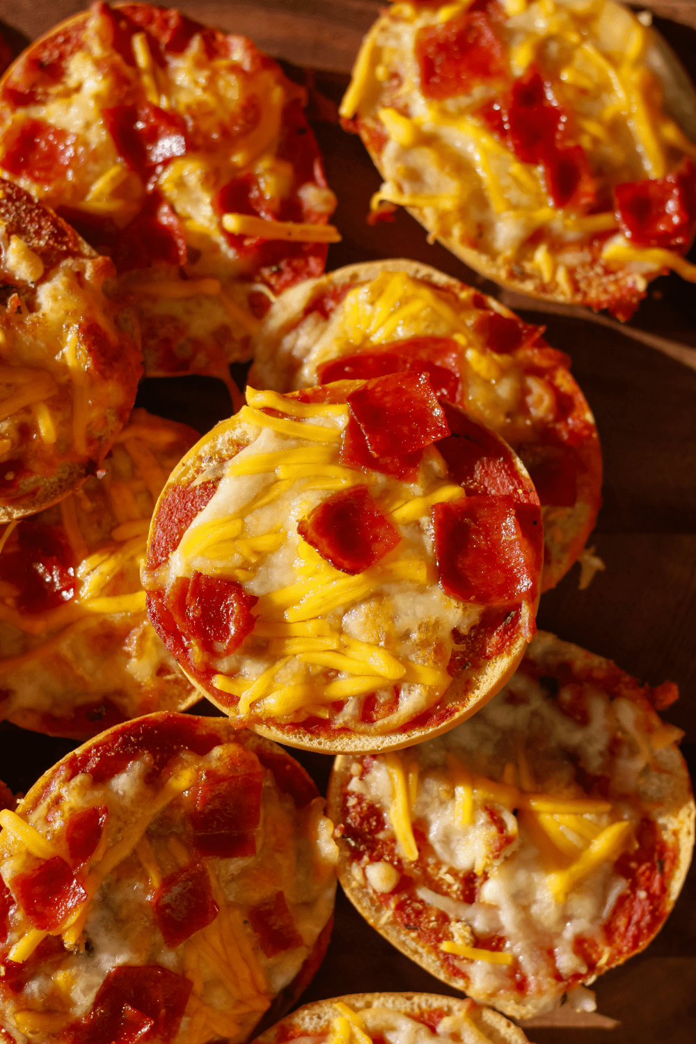 homemade bagel bites