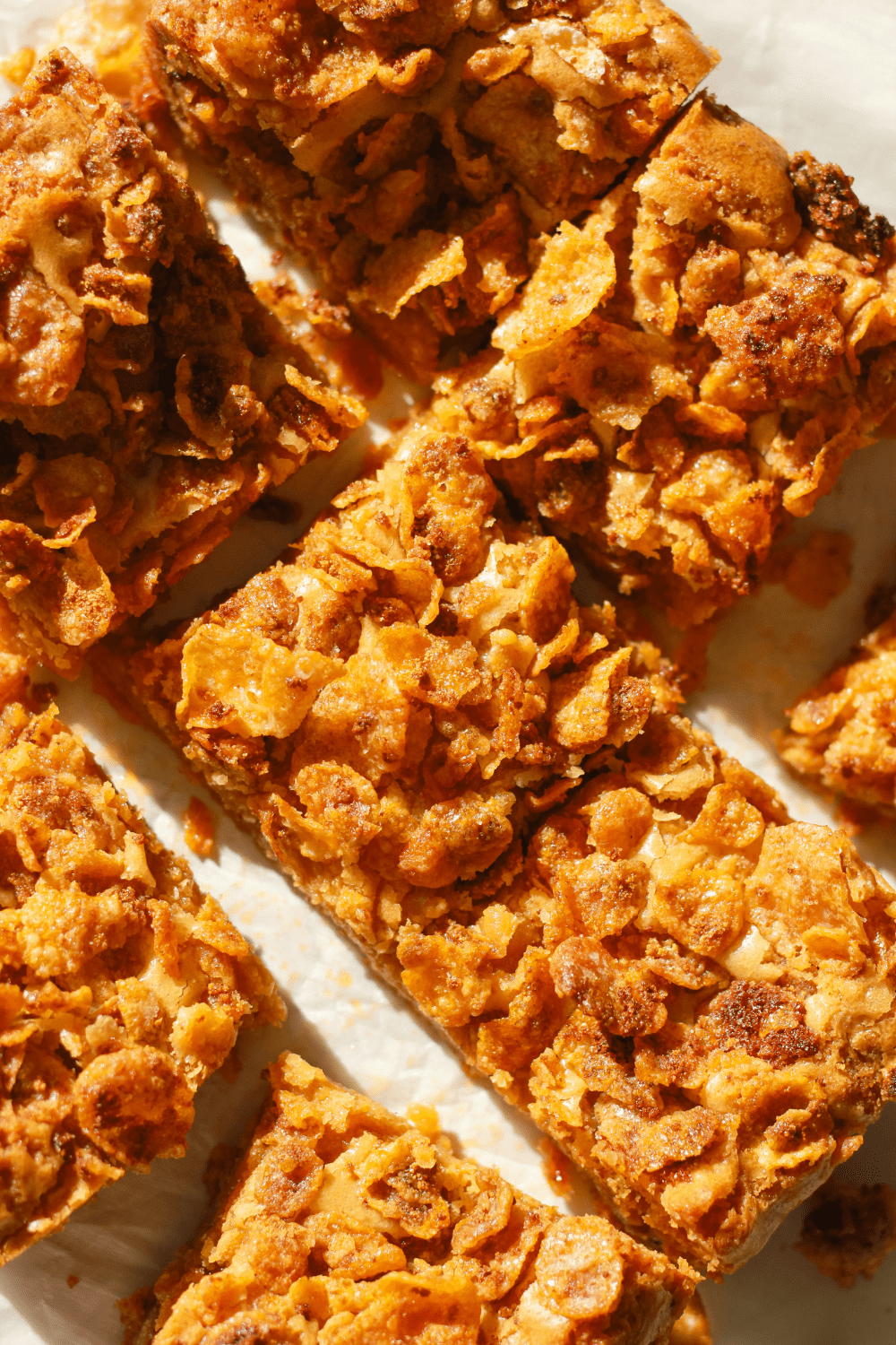 butterscotch cornflake blondie