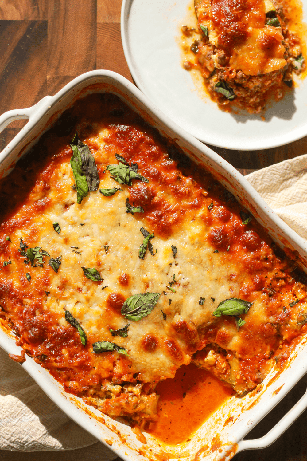 the best weeknight zucchini lasagna