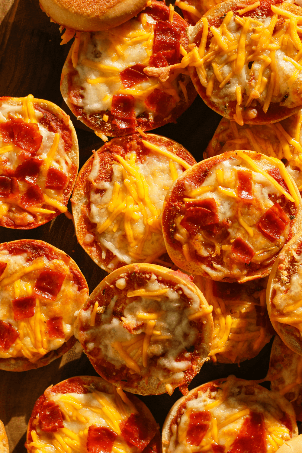 homemade bagel bites