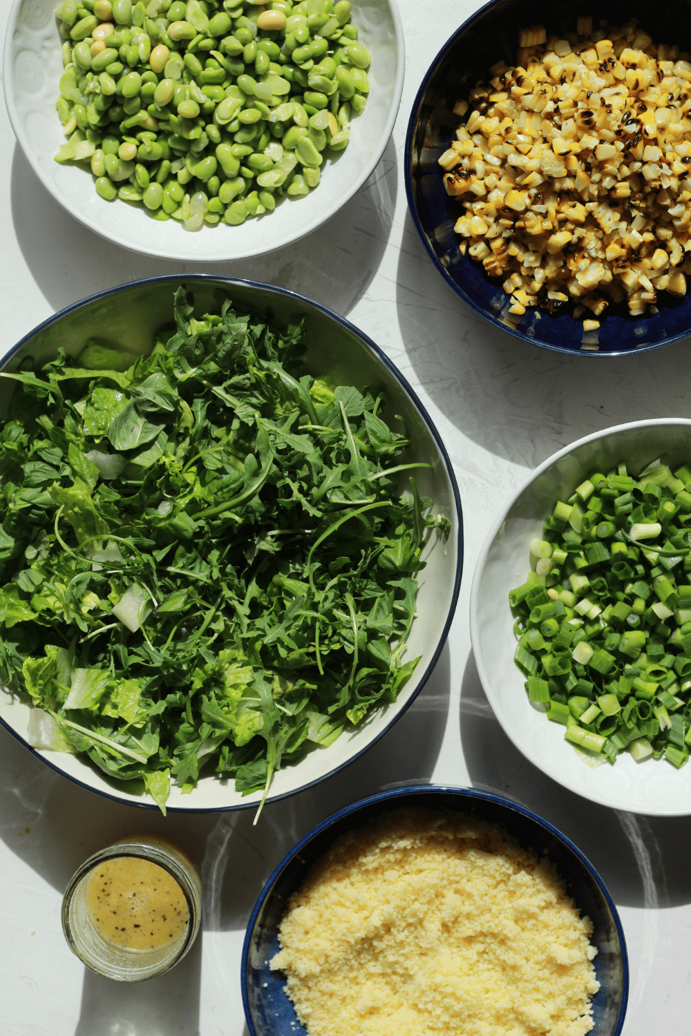 Couscous Corn Salad with Lemon Dijon Vinaigrette