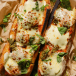 herby italian meatball subs