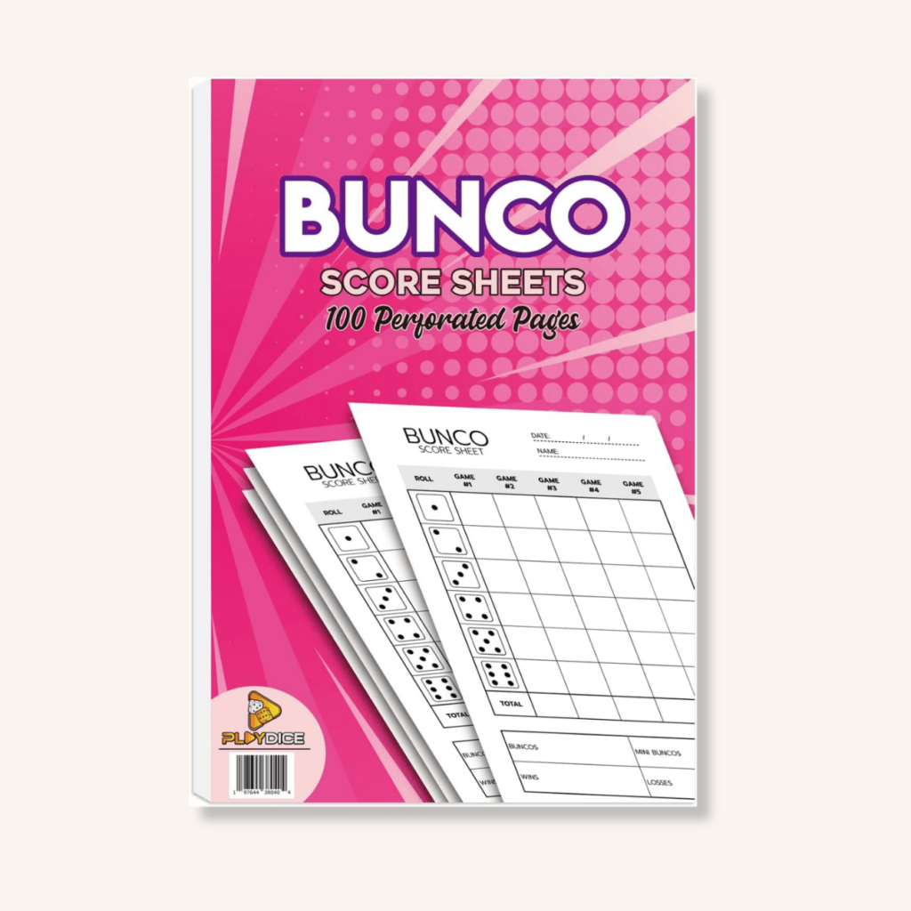 bunco cards