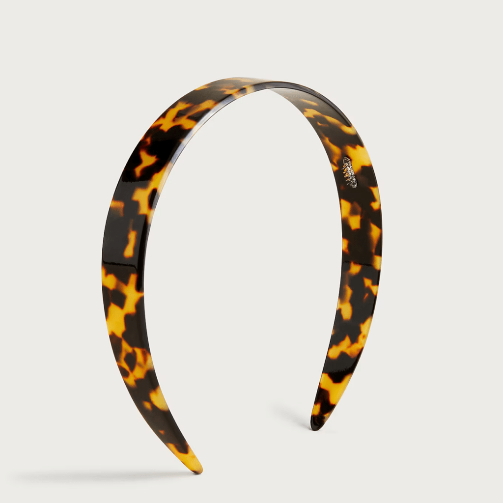 Carolyn Bessette-Kennedy headband, tortoise headband
