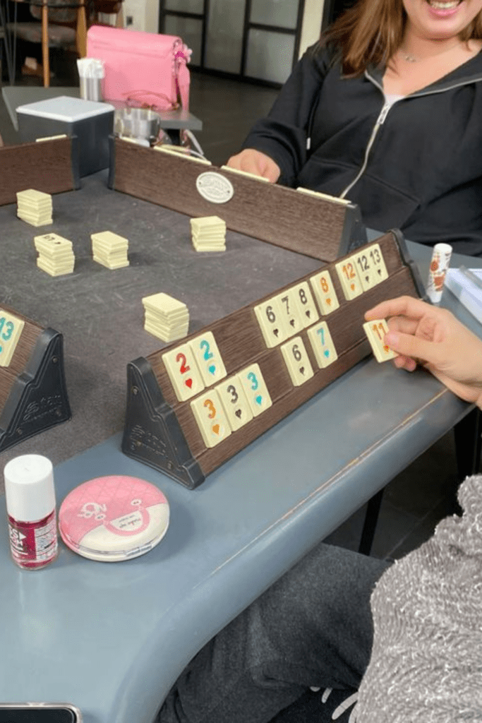 girls game night, rummy