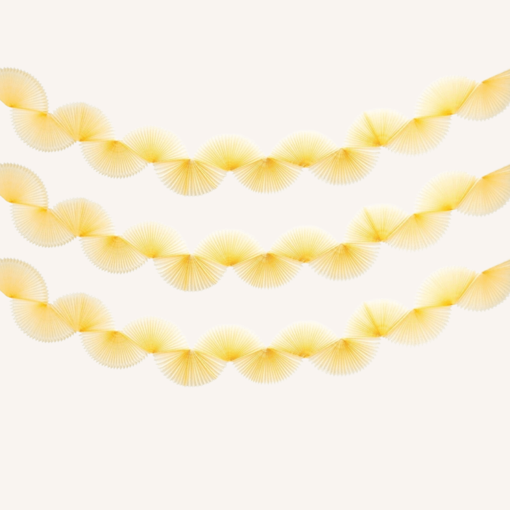 how to host a butter party garland
