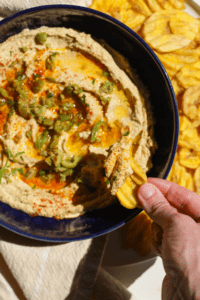 Homemade Za’atar Hummus