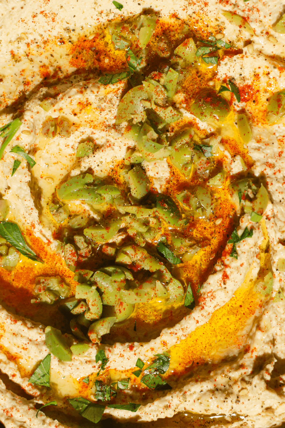 Homemade Za’atar Hummus