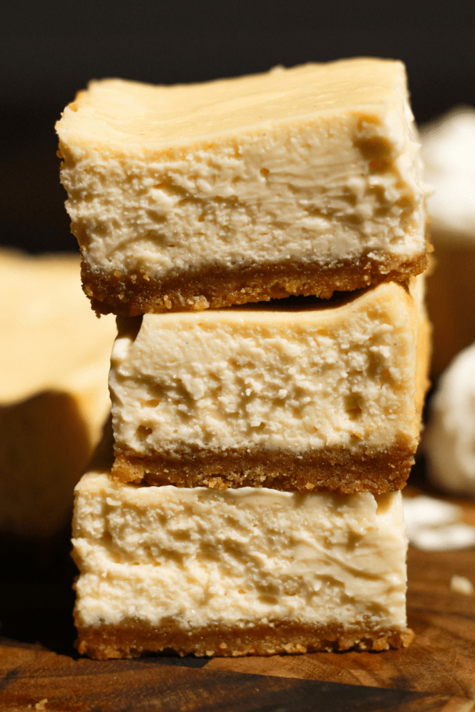 Vanilla Bean Cheesecake Bars