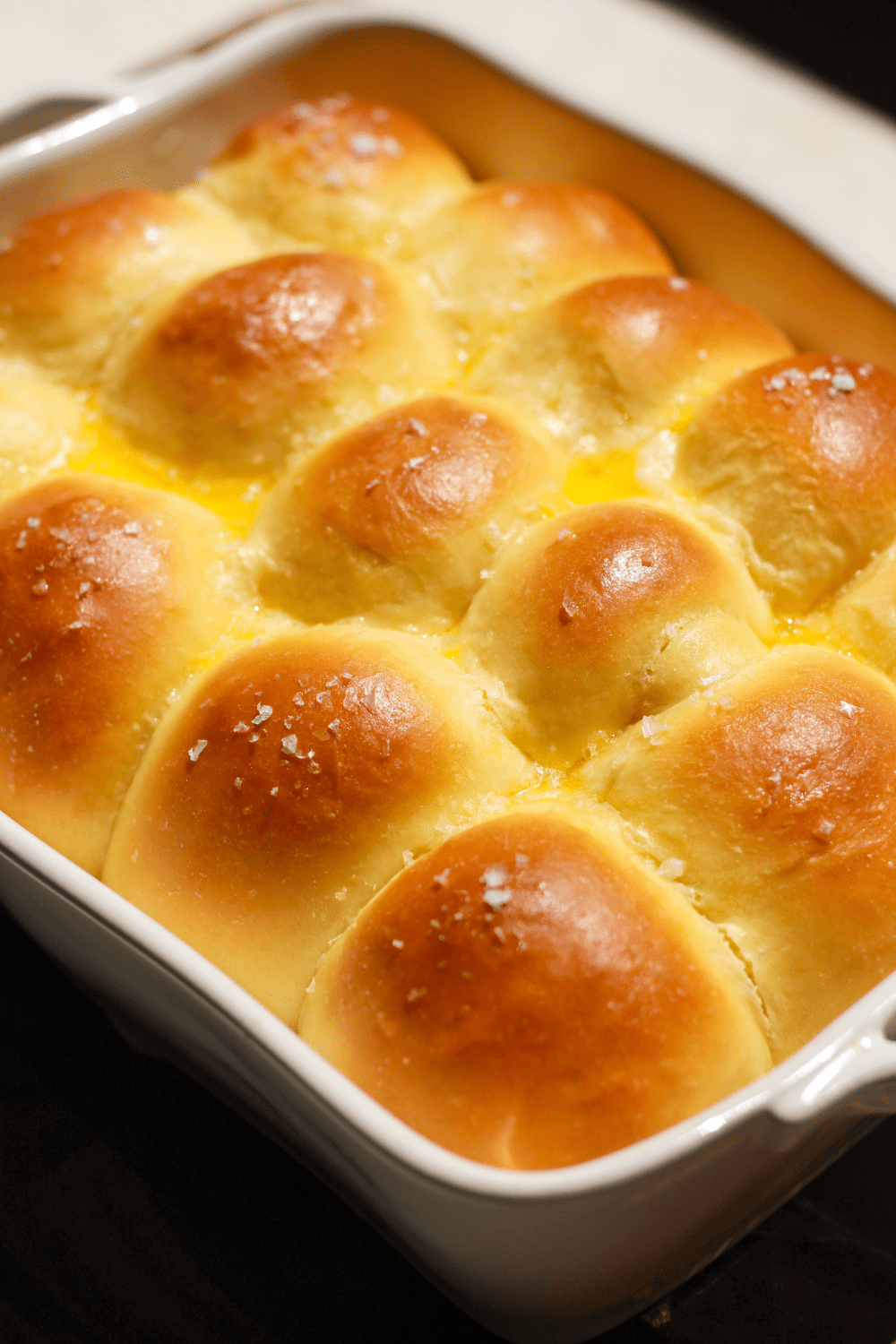 salted butter dinner rolls