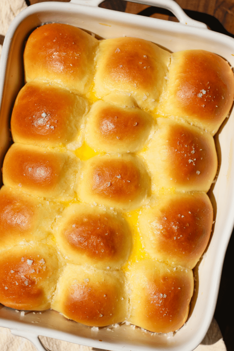 salted butter dinner rolls