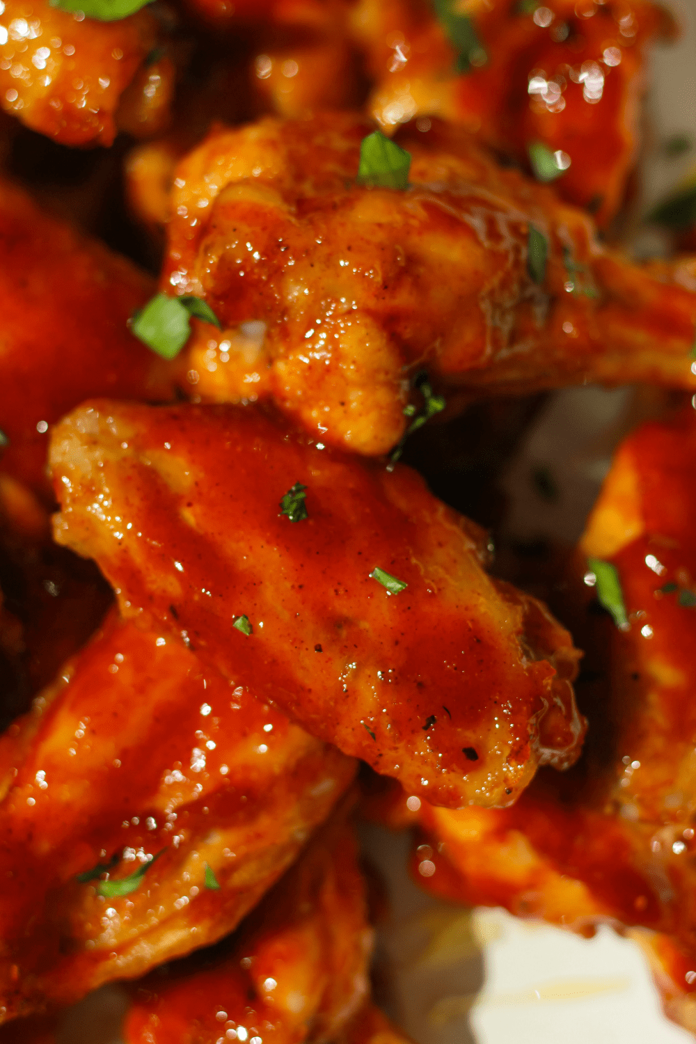 baked hot honey chicken wings