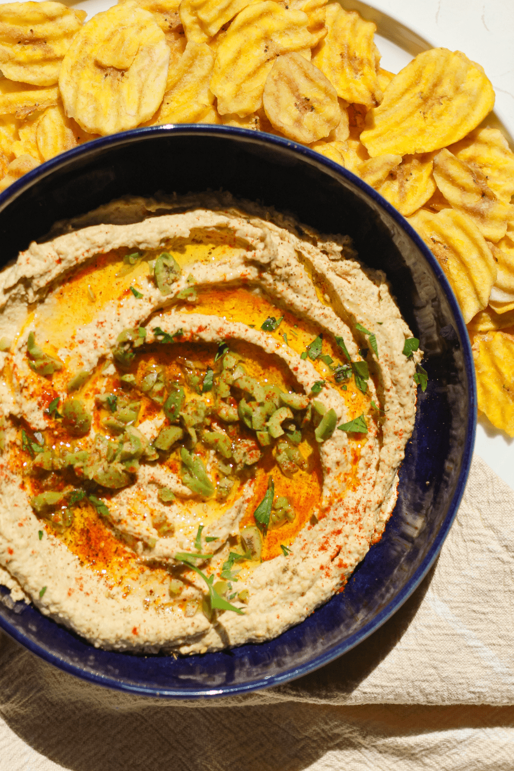 Homemade Za’atar Hummus