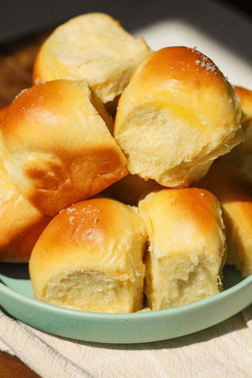 salted butter dinner rolls