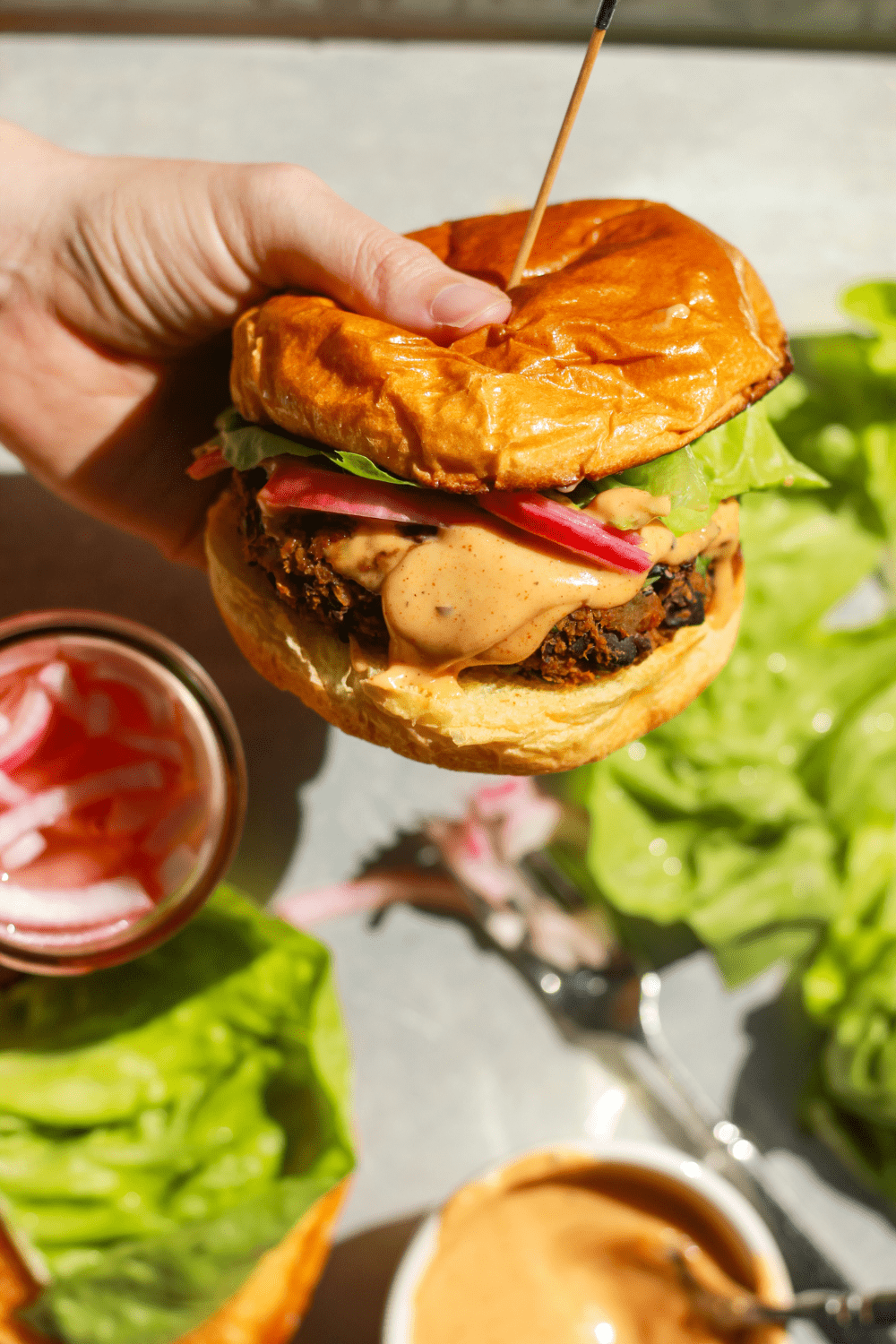 sweet potato black bean burgers