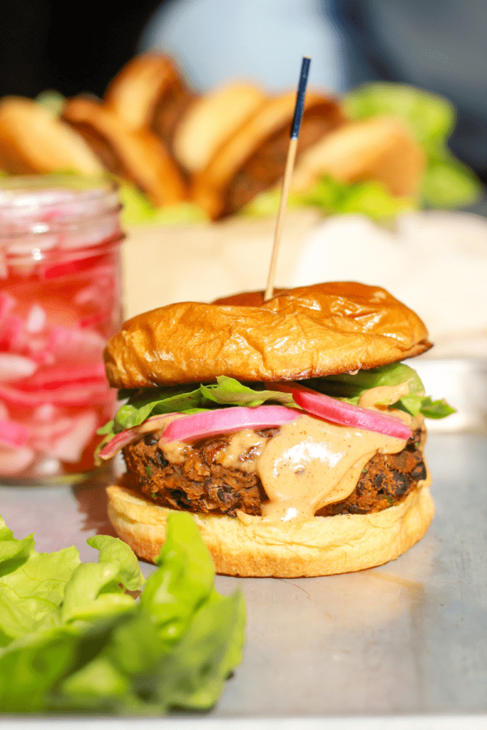 sweet potato black bean burgers