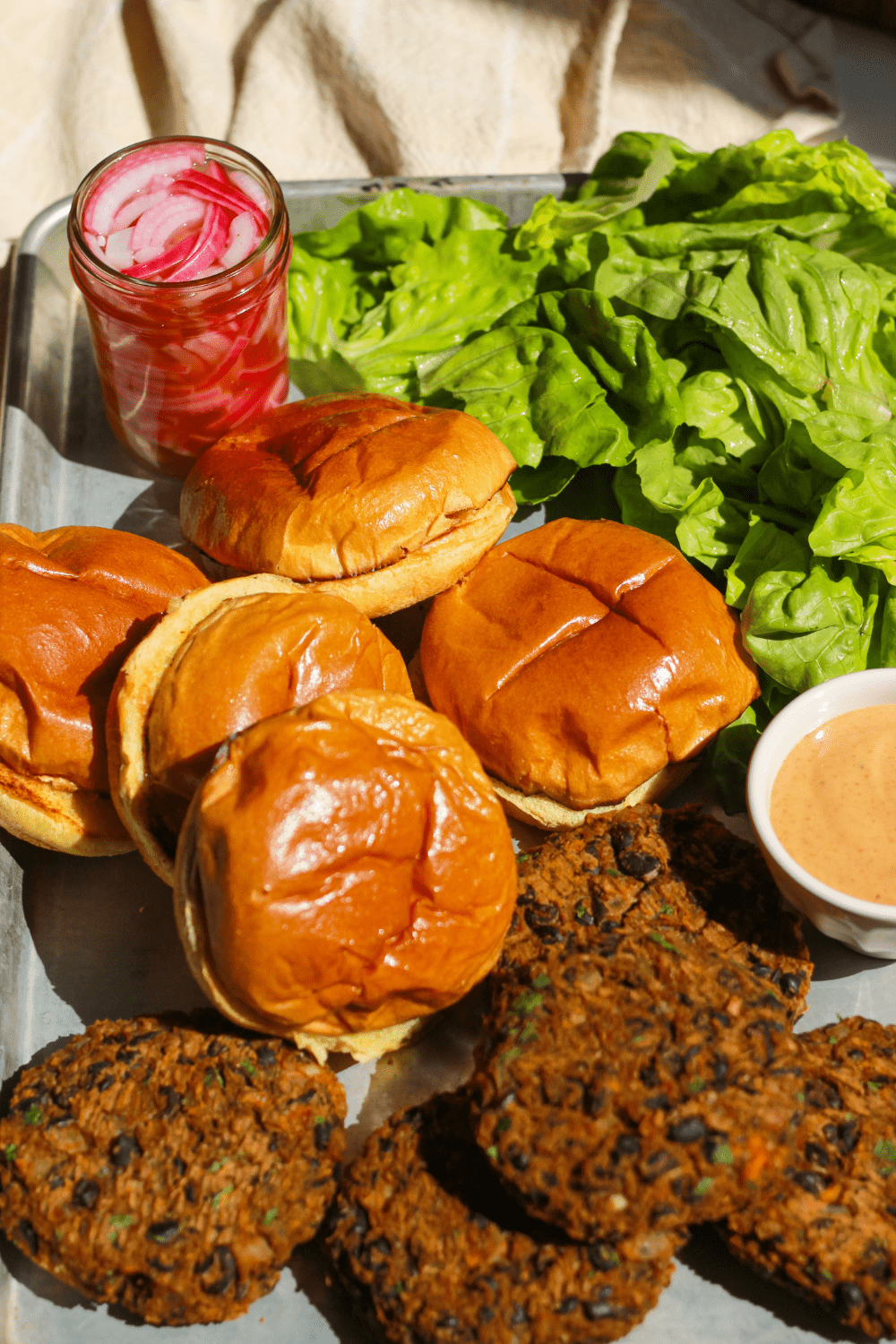 sweet potato black bean burgers