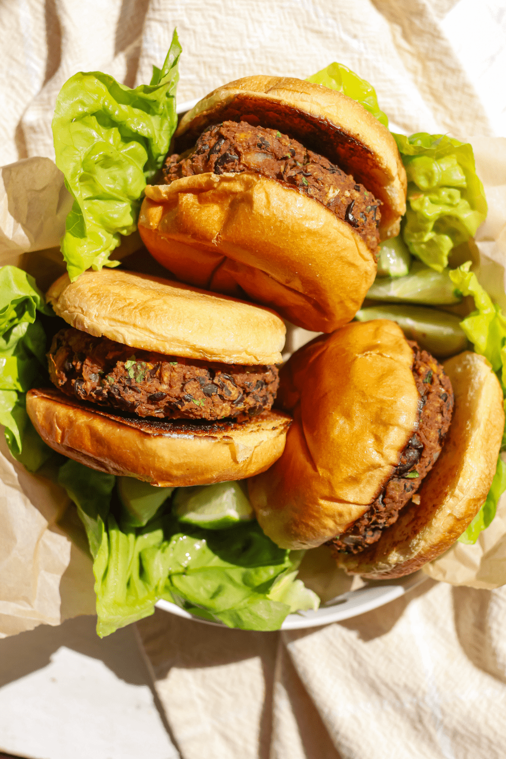 sweet potato black bean burgers