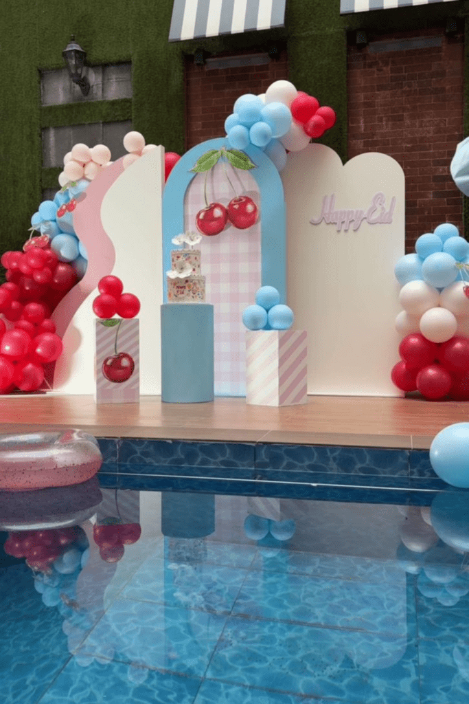 adult pool party ideas, summer party ideas