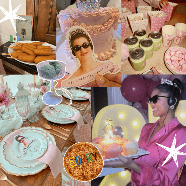 How to Throw A Princess Diaries Themed Party