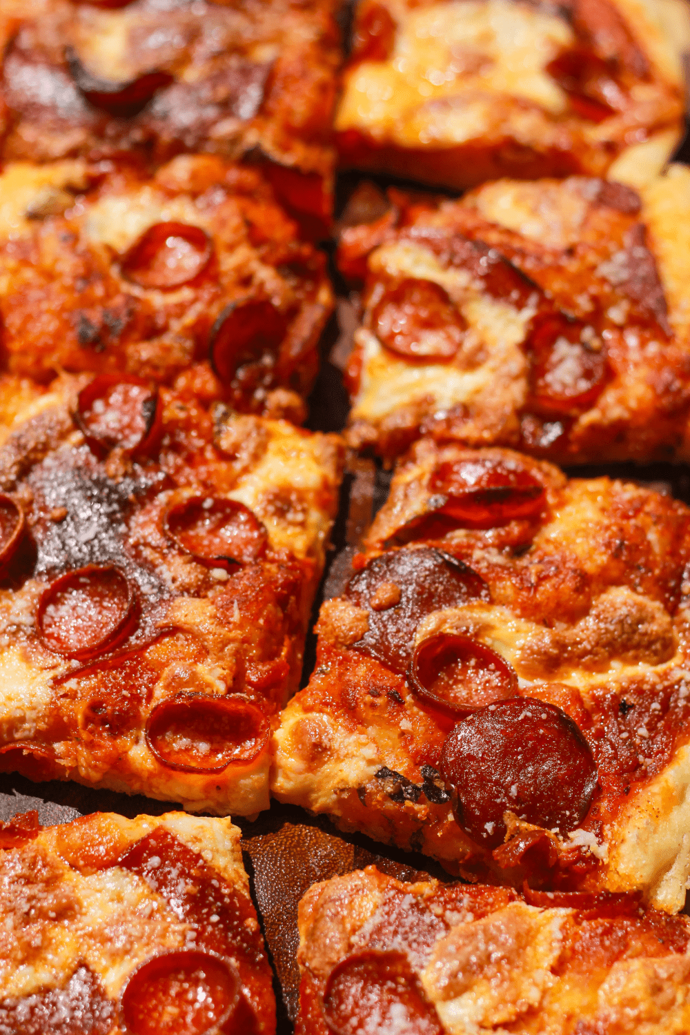 Sicilian-Style Pepperoni Pizza