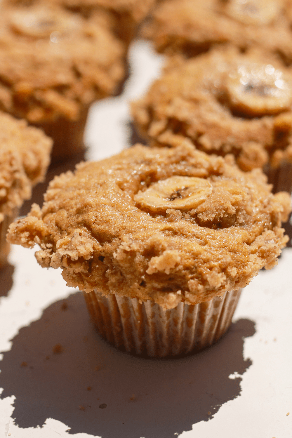 bakery-style banana bread muffins