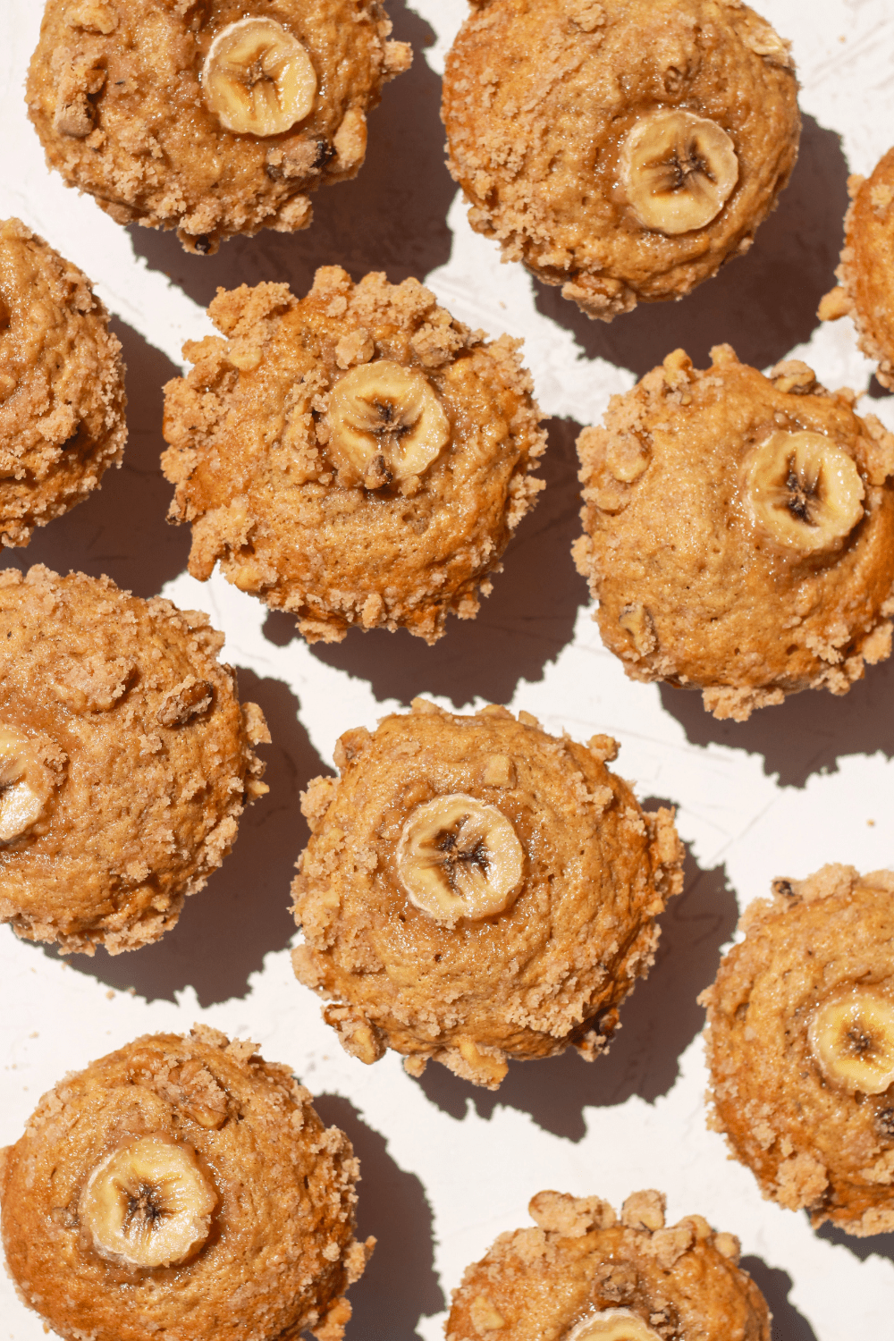 bakery-style banana bread muffins