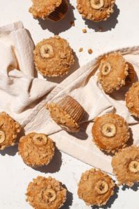 bakery-style banana bread muffins