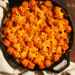 sweet potato tater tot shepherd's pie