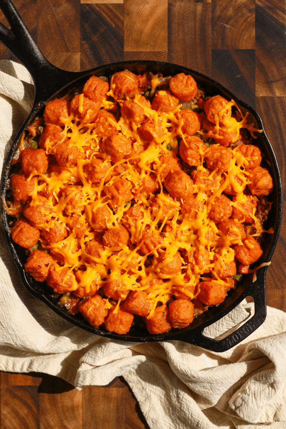 sweet potato tater tot shepherd's pie