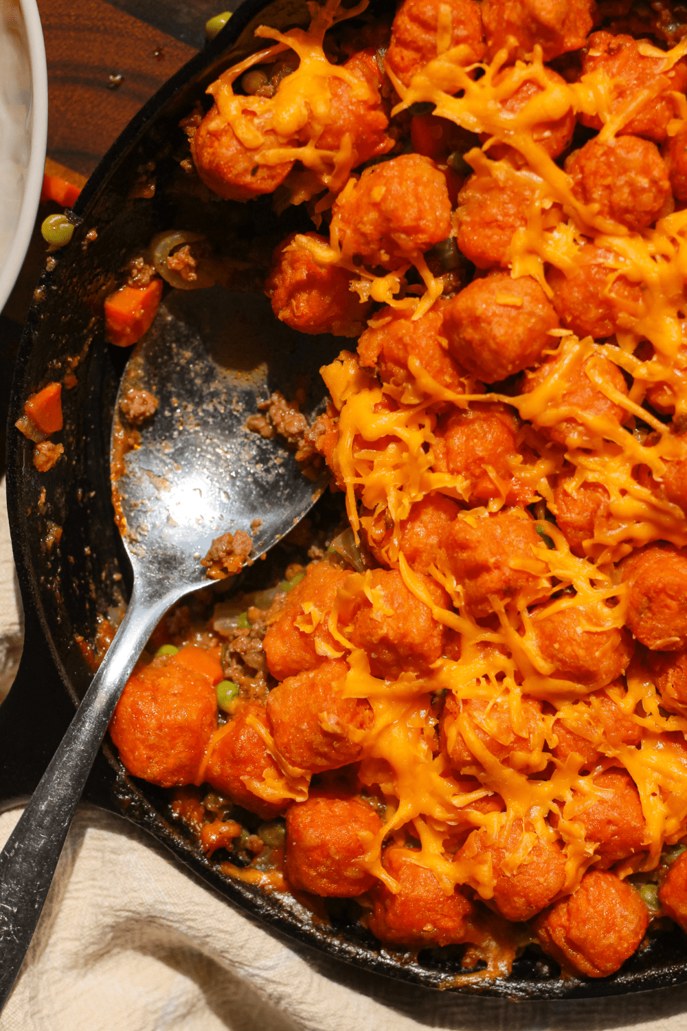 sweet potato tater tot shepherd's pie