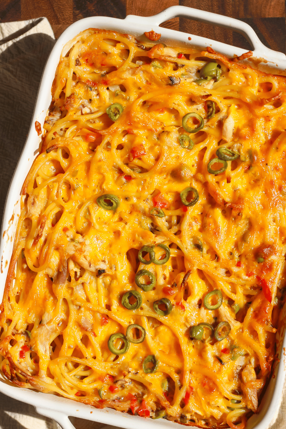 chicken spaghetti casserole