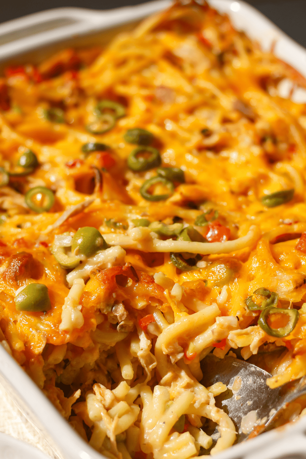 chicken spaghetti casserole