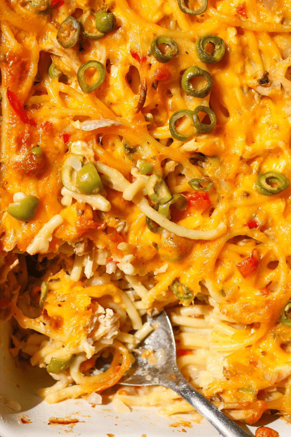chicken spaghetti casserole