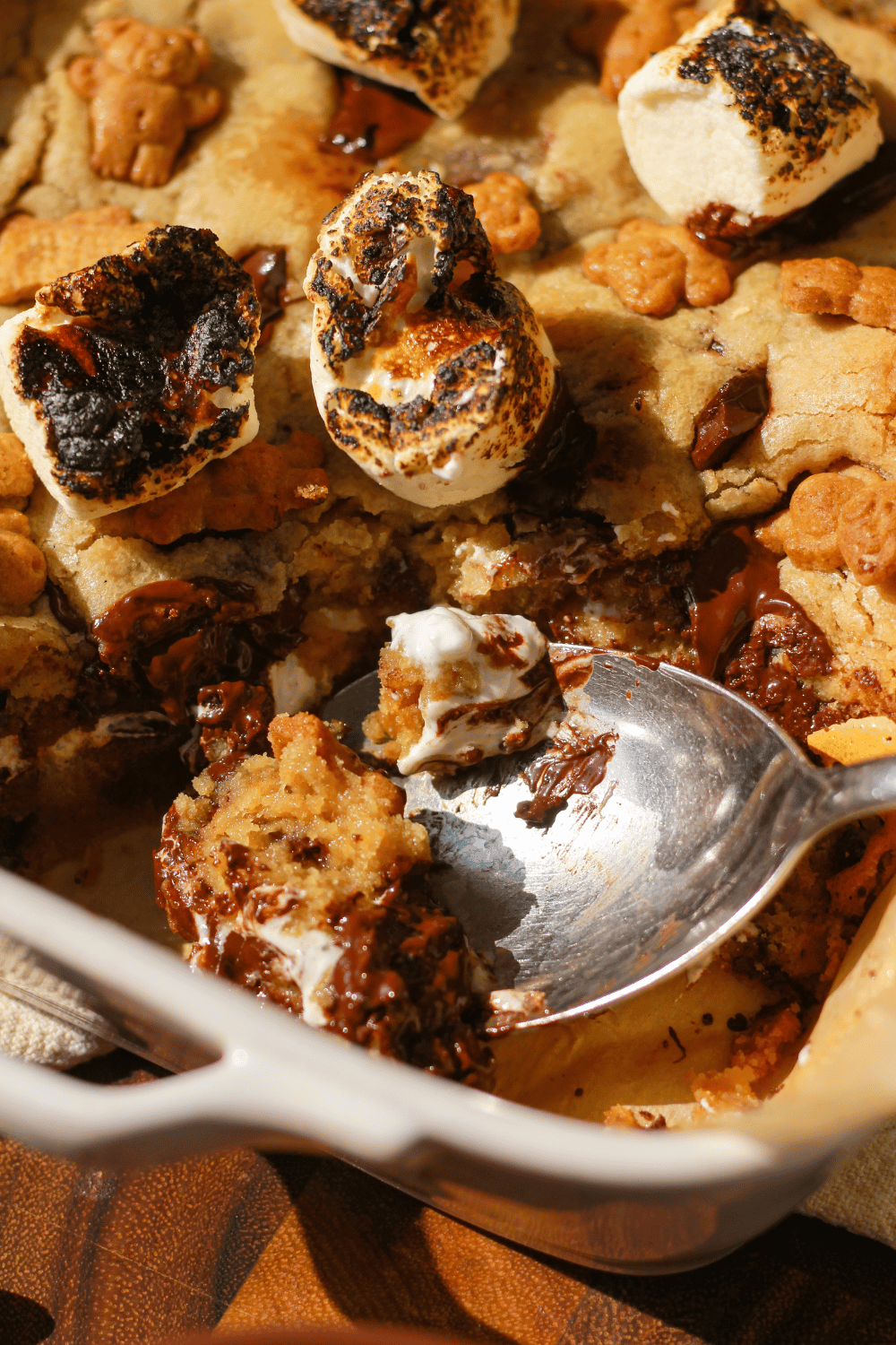 s'mores scoop cookie