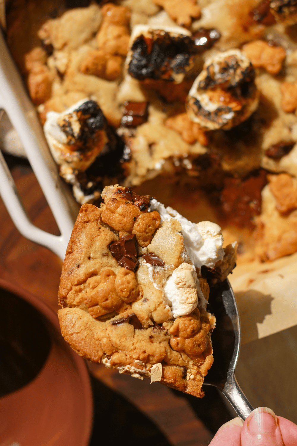 s'mores scoop cookie