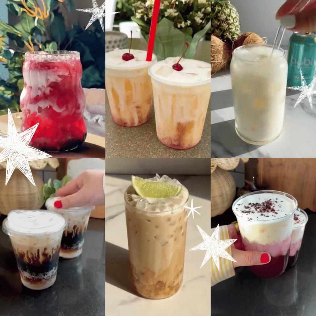 summer dirty soda recipes, summer soda drinks
