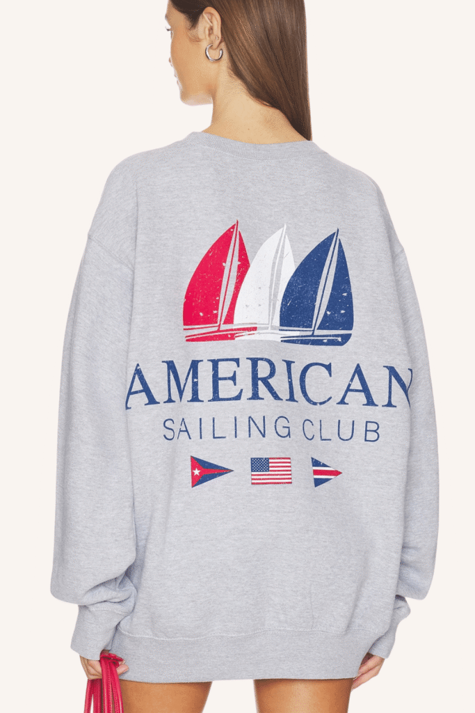 americana capsule wardorbe, american outfit ideas, red white and blue clothes for women