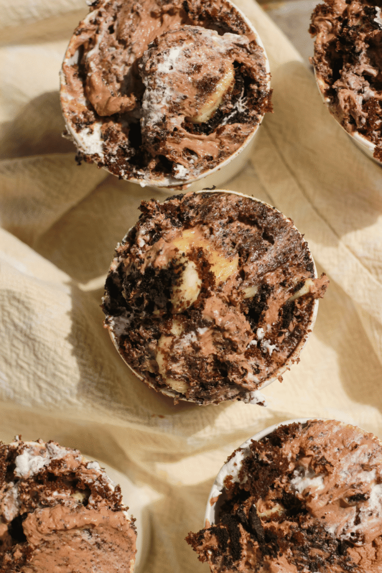 chocolate banana pudding