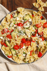 mediterranean cold pasta salad
