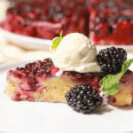 blackberry upside-down cake