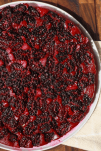 blackberry upside-down cake