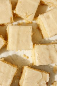 glazed vanilla butter cake