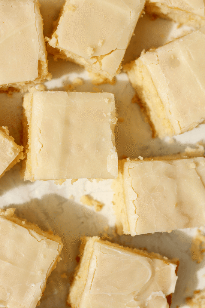glazed vanilla butter cake