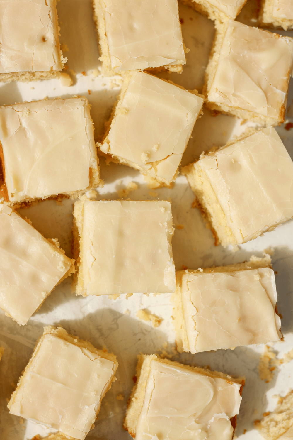 glazed vanilla butter cake